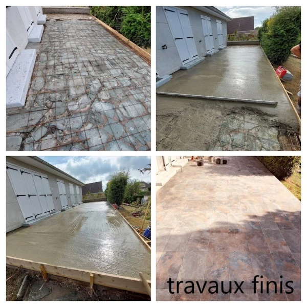 Réfection d'une terrasse